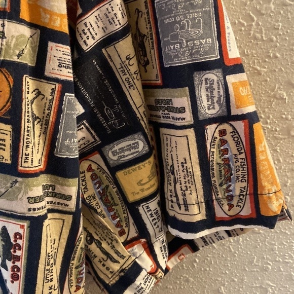 Men’s size large, Columbia button-down casual, short sleeve shirt p6 - Picture 4 of 5